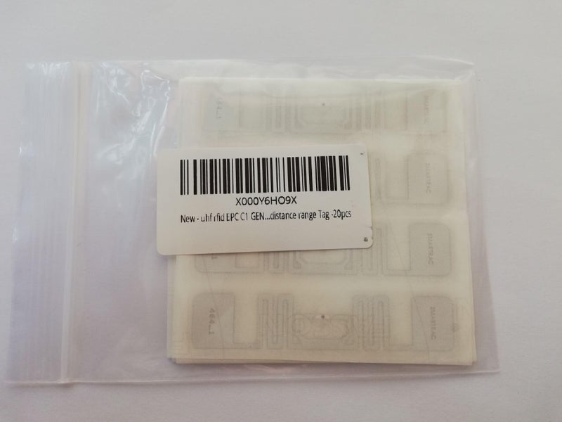 YARONGTECH EPC C1 GEN2 ISO18000-6C Monza R6 73X17mm Long Distance Range RFID UHF Tag Inlay -20pcs - Image 2
